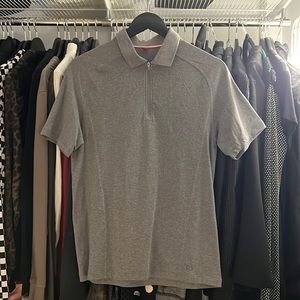 Wilson Grey polo performance perforated medium